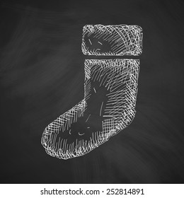 christmas sock icon