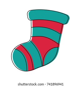 christmas sock icon
