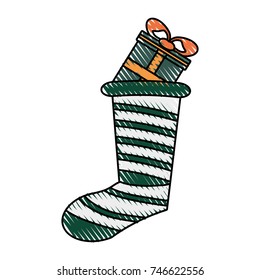 christmas sock icon 