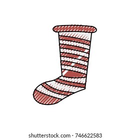 christmas sock icon 