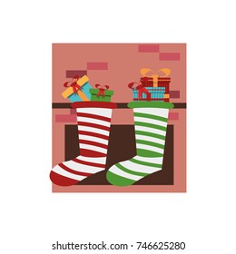 christmas sock icon 