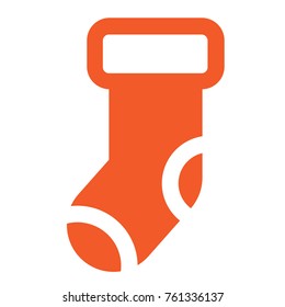 christmas sock icon