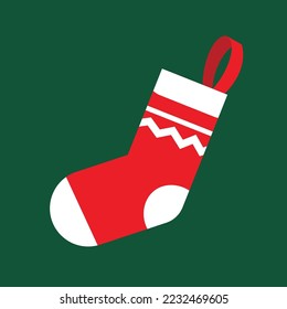 Christmas sock, sock for Santa Claus