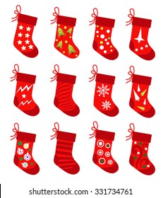 Christmas Sock Vector