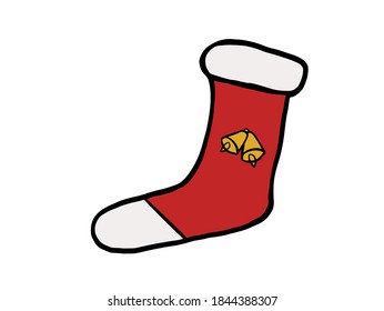 Christmas Socks Art Decoration. Socks Christmas clip art collection