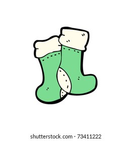christmas socks cartoon
