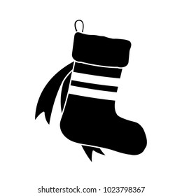 Christmas  socks  icon