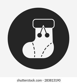 Christmas socks icon