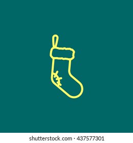 Christmas socks Icon