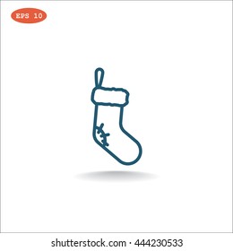 Christmas socks Icon