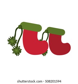 christmas socks icon