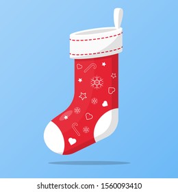 Christmas socks Illustration Vector Sock