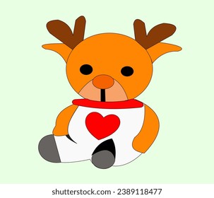 
Christmas socks and reindeer Christmas and New Year festivals