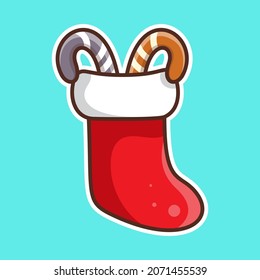 CHRISTMAS SOCKS STICKERS SUITABLE FOR STICKER, PRINT AND T-SHIRT