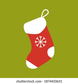 medias de Navidad. Ilustración del vector EPS 10
