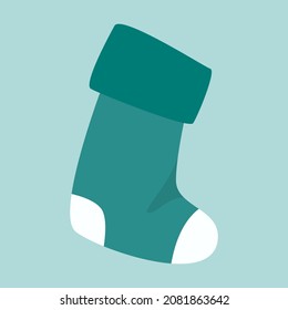 Christmas socks  vector illustrations, winter , hand drawing, Christmas mood, holidays, Christmas and new year, gifts