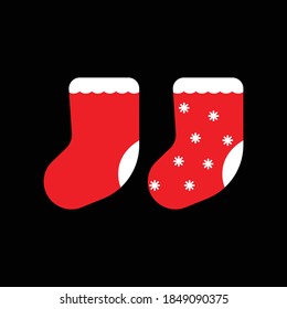 Christmas socks are very cute