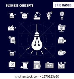 Christmas Solid Glyph Icons Set For Infographics, Mobile UX/UI Kit And Print Design. Include: Gift Box, Box, Surprise, Gifts, Collection Modern Infographic Logo and Pictogram. - Vector