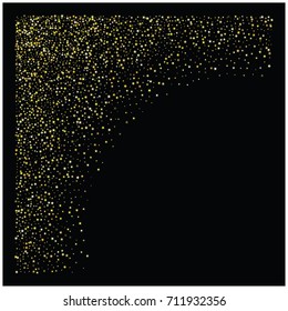 Christmas sparkles, gold, silver New Year background. Fairy lights. Magic sparkling cosmic pattern, falling down stars and glitter. Celebration, holiday lights, festive new year and christmas sparkles
