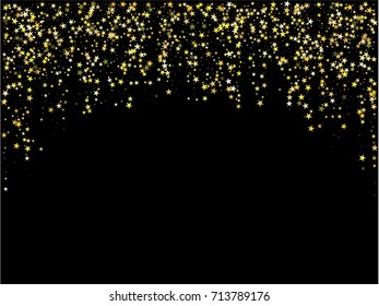 Christmas sparkles, gold, silver New Year background. Fairy lights. Magic sparkling cosmic pattern, falling down stars and glitter. Celebration, holiday lights, festive new year and christmas sparkles