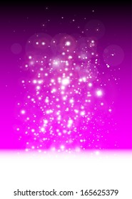 Christmas sparks  background vector template - Vector Christmas  sparks background illustration