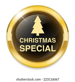christmas special button