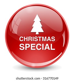 christmas special button