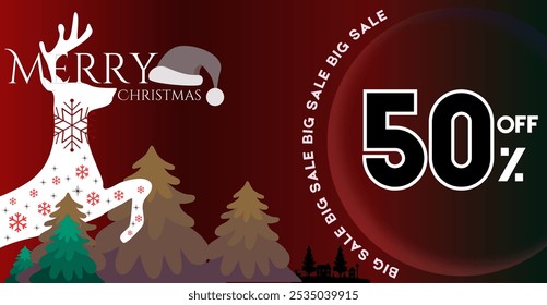 Christmas special sale 50% off everything