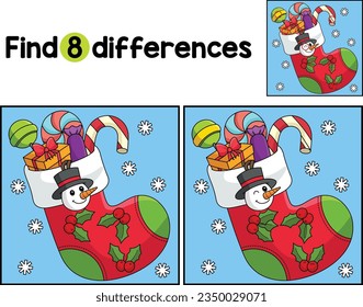 Christmas Stacking Find The Differences
