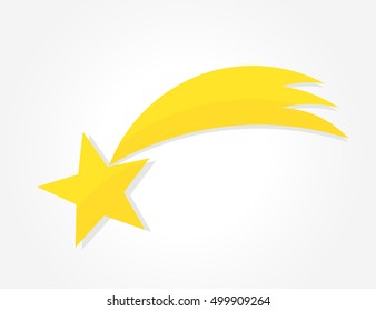 Christmas star of Bethlehem icon.Vector illustration