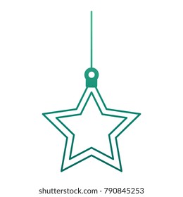 christmas star decorative icon