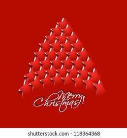 christmas star, design, vector illustration.