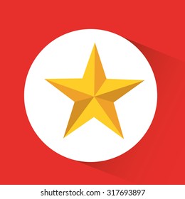 christmas star design, vector illustration eps10 graphic 