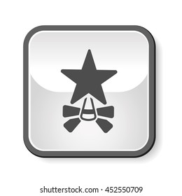 Christmas star icon