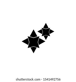 christmas star icon design vector template