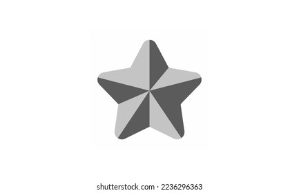 
christmas star icon vector illustration Black and white and decorative elements. Christmas holiday 