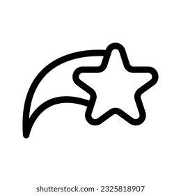 Christmas Star Icon Vector Symbol Design Illustration
