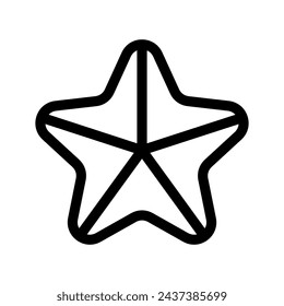 Christmas Star Icon Vector Symbol Design Illustration