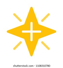 Christmas Star Isolated