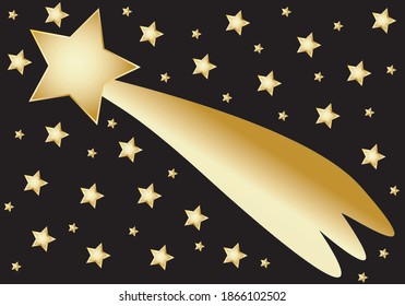 
Christmas star surrounded by sparklers on Twelfth night