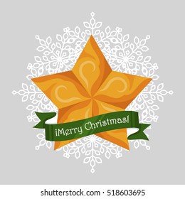 Christmas  star symbol  