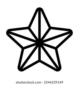 Christmas Star christmas vector icon illustration