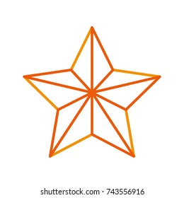 christmas star vector illustration