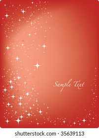 Christmas Starry GLitter background