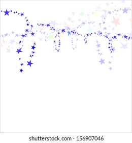 Christmas stars background.