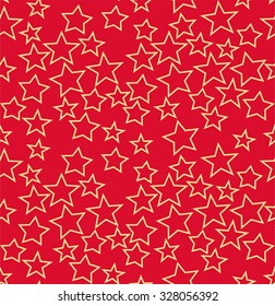 Christmas stars pattern