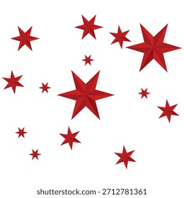 Estrellas de Navidad, archivo de estrellas de Vector