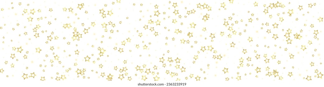 Christmas stars vector overlay.  Magic stars luxury sparkling confetti. Christmas spirit. Festive stars vector illustration on white background.