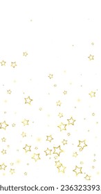 Christmas stars vector overlay.  Magic stars luxury sparkling confetti. Christmas spirit. Festive stars vector illustration on white background.