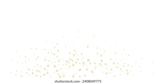 Christmas stars vector overlay.  Magic stars luxury sparkling confetti. Christmas spirit. Festive stars vector illustration on white background.